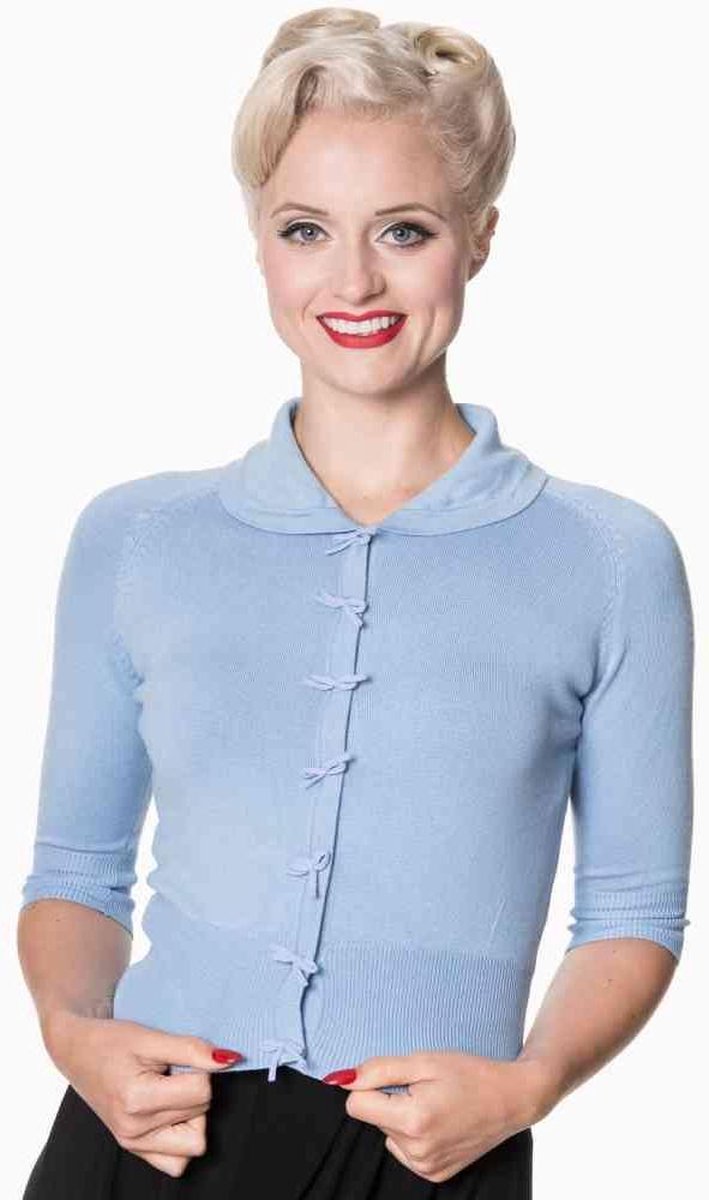 Dancing Days Cardigan -M- April Blauw