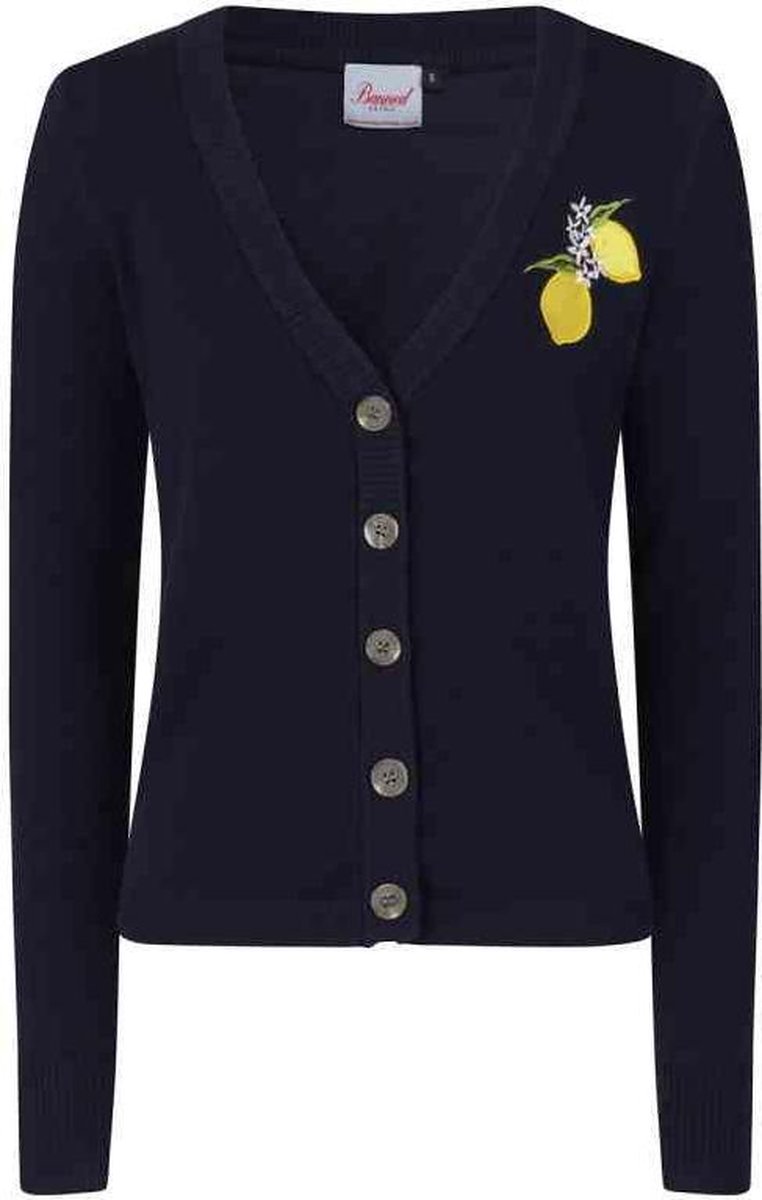 Dancing Days Cardigan -M- LEMON CARDI Blauw