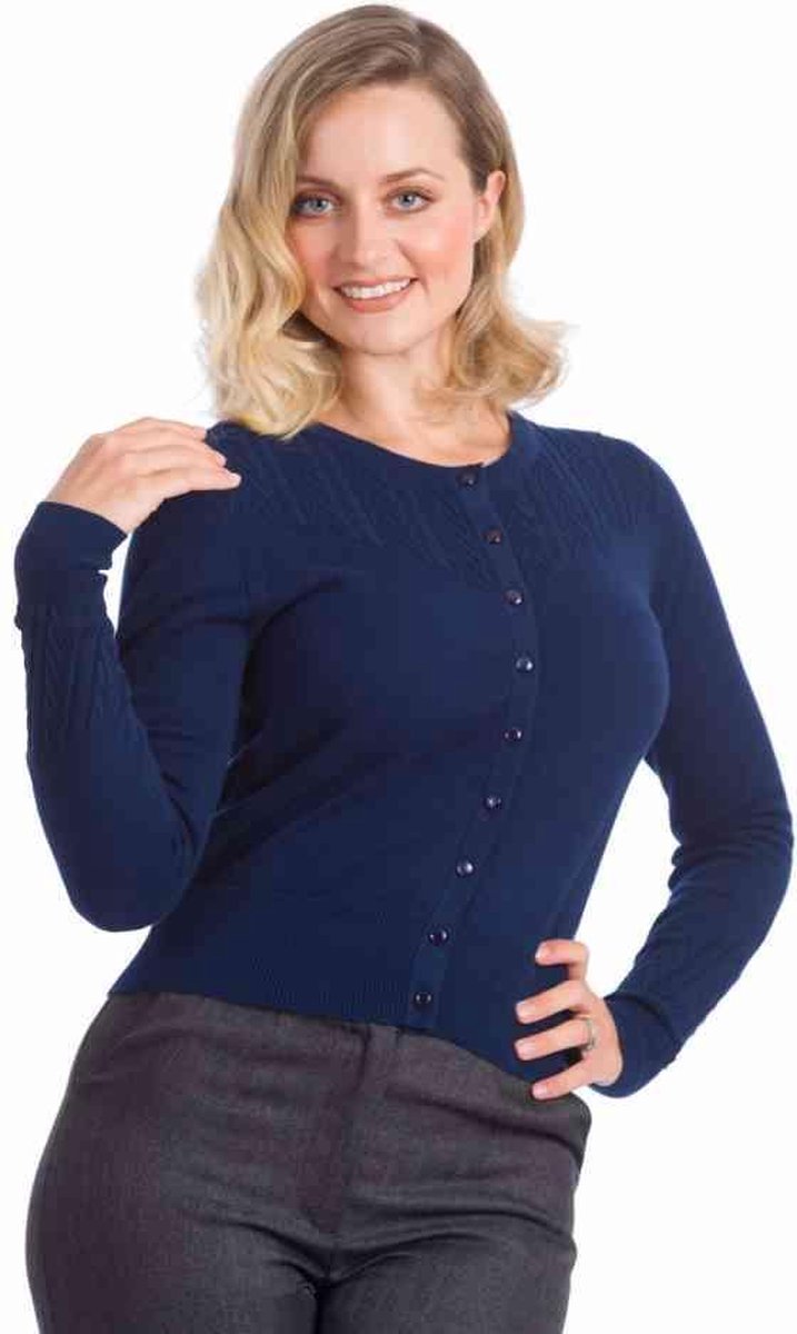 Dancing Days Cardigan -S- GOSH GIRL Blauw