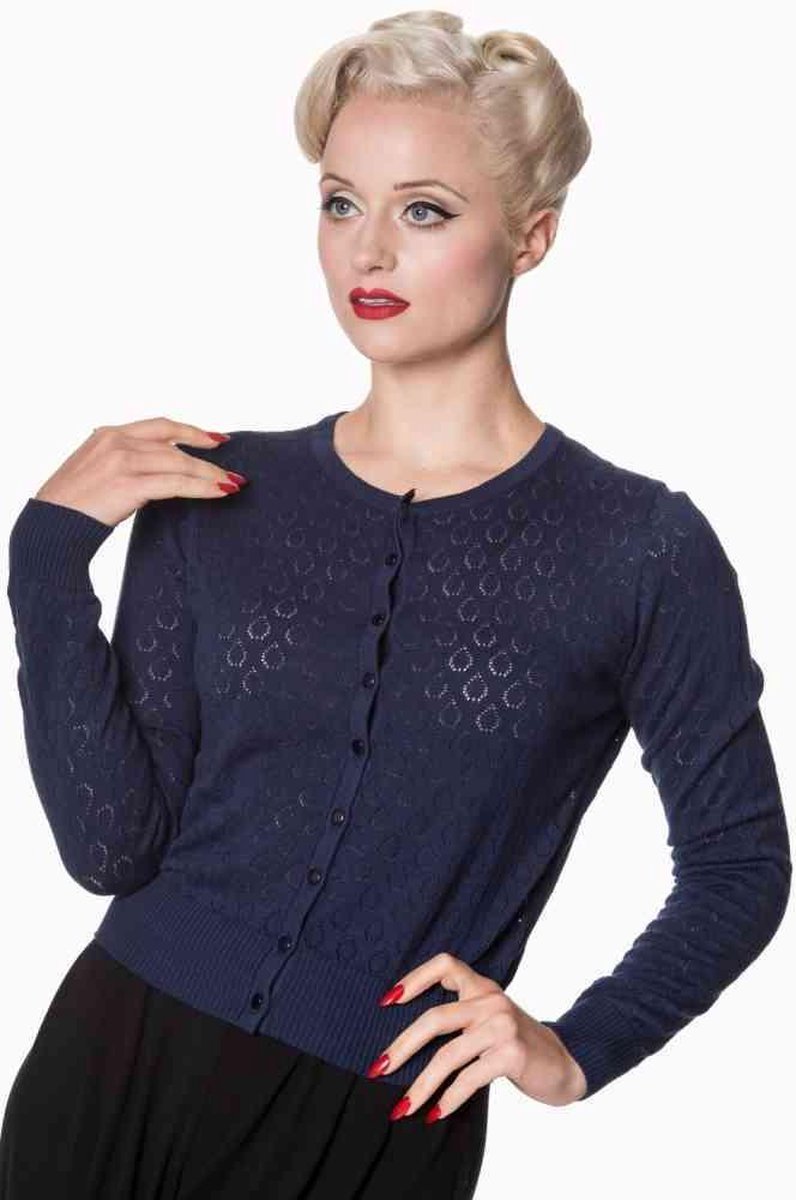 Dancing Days Cardigan -S- WATCH OUT Blauw