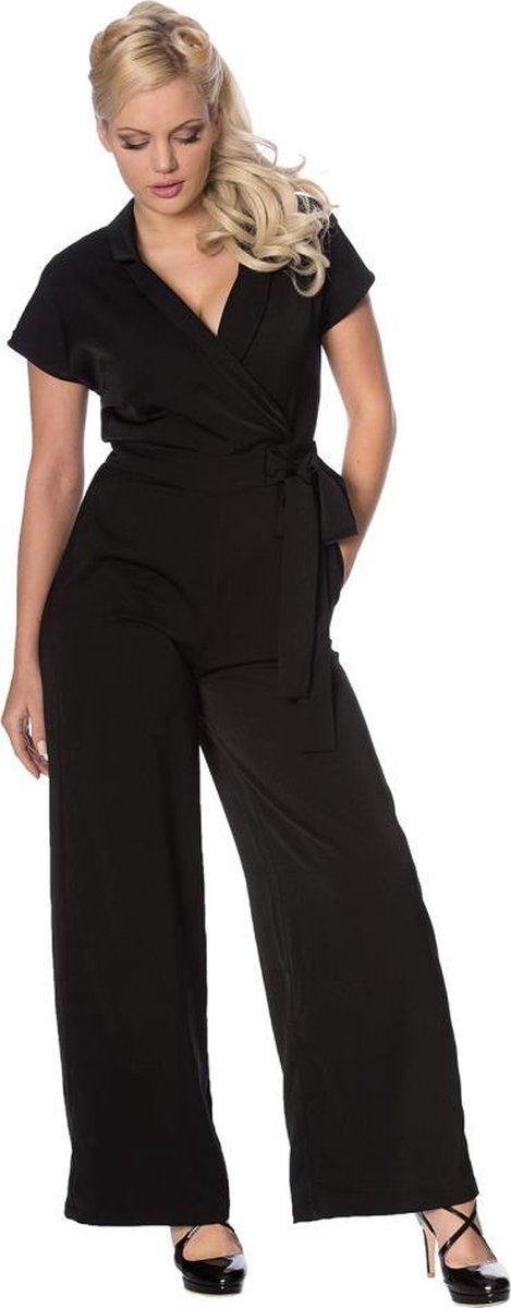 Dancing Days Jumpsuit -M- OCCASION JUMPSUIT Zwart