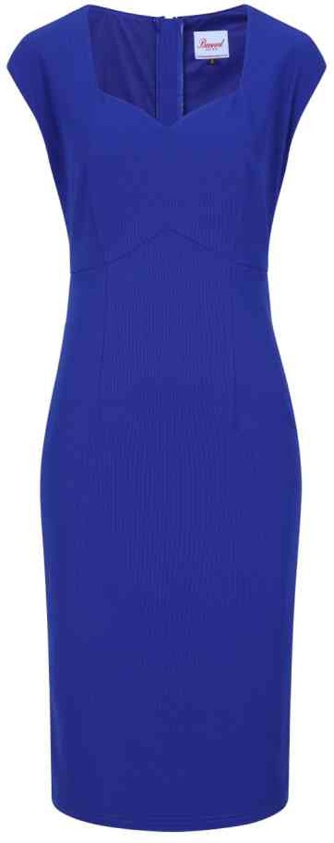 Dancing Days Korte jurk -L- LOVE YOUR CURVES Blauw