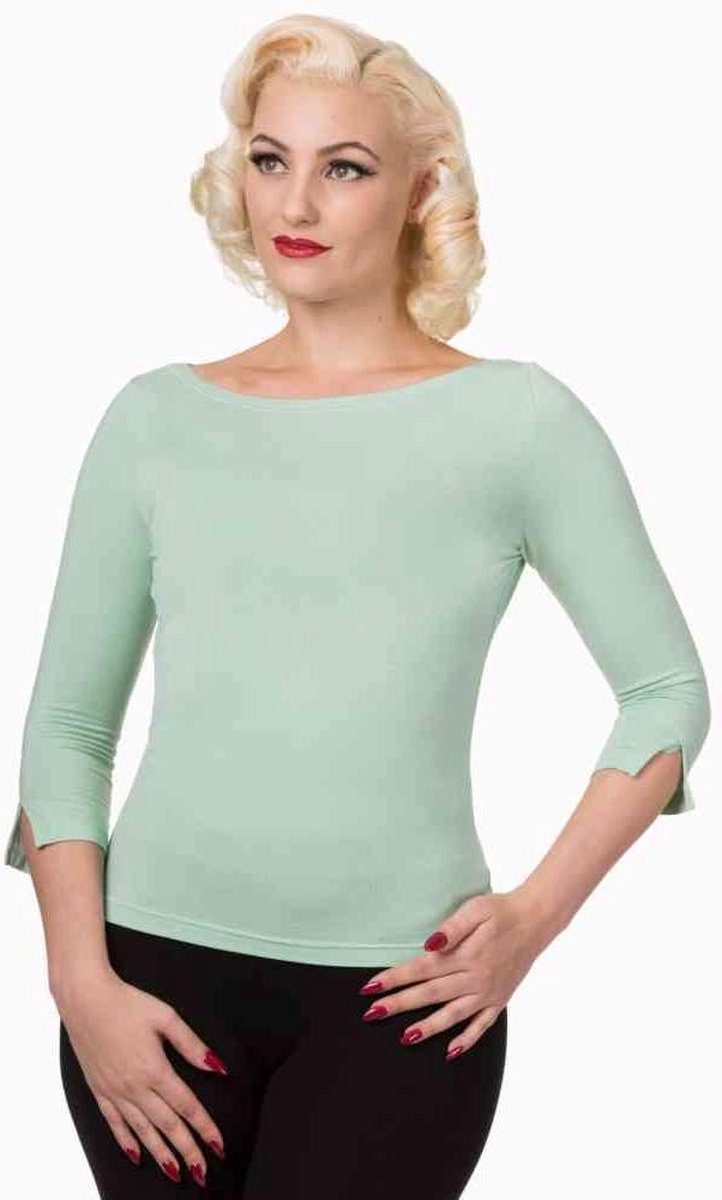 Dancing Days Longsleeve top -2XL- MODERN LOVE Groen