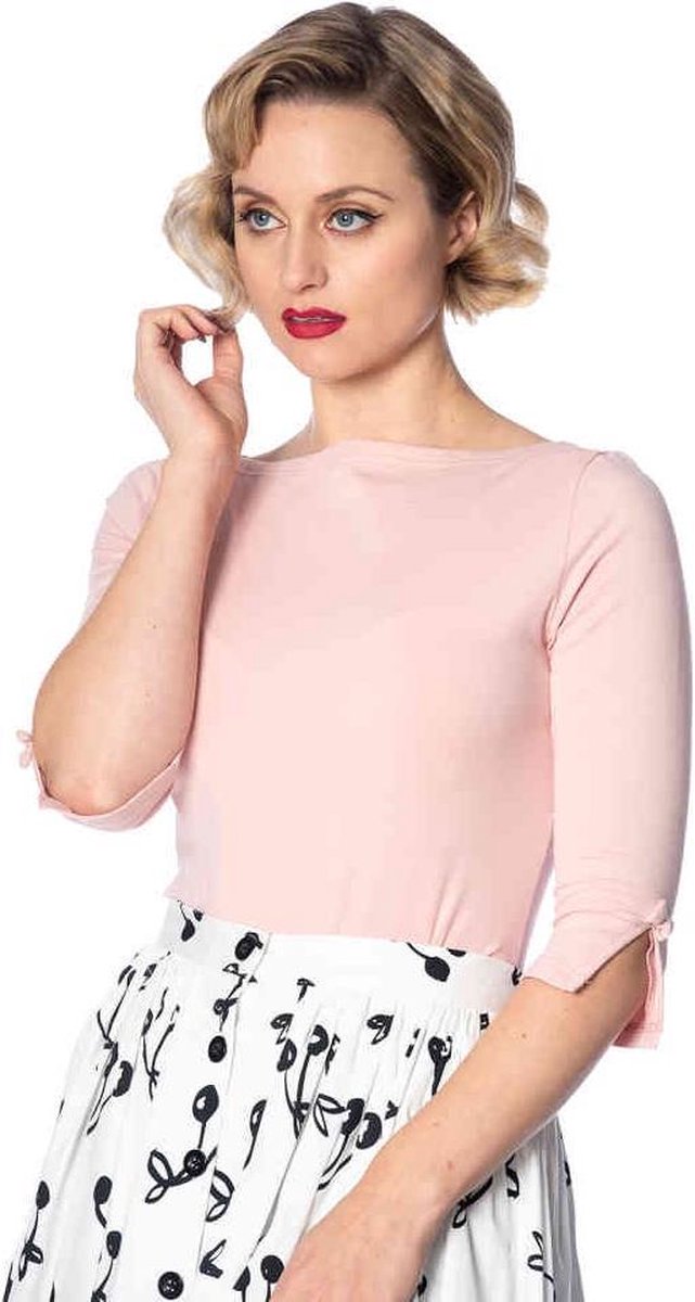 Dancing Days Longsleeve top -M- OONAGH BASIC Roze