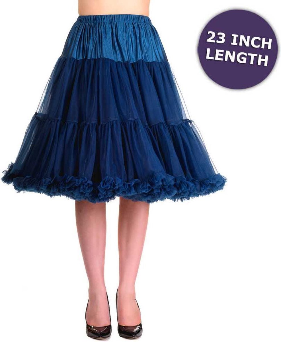 Dancing Days Petticoat -3XL- Starlite 23 inch Blauw