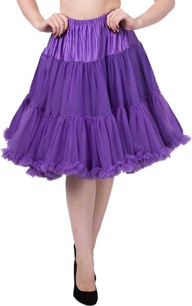 Dancing Days Petticoat -M/L- Starlite 23 inch Paars