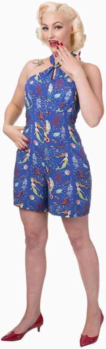 Dancing Days Playsuit -S- MADE OF WONDER Blauw