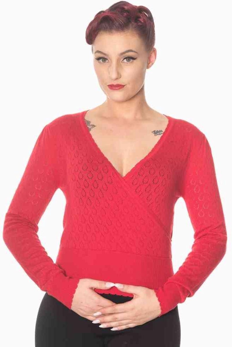 Dancing Days Pullover/trui -L- BASIC INSTINCT Rood