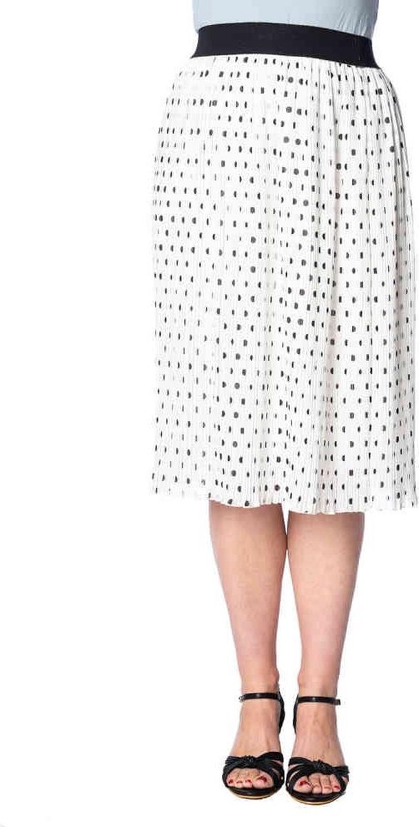 Dancing Days Rok -2XL- DOTS ABOUT SPOTS Wit