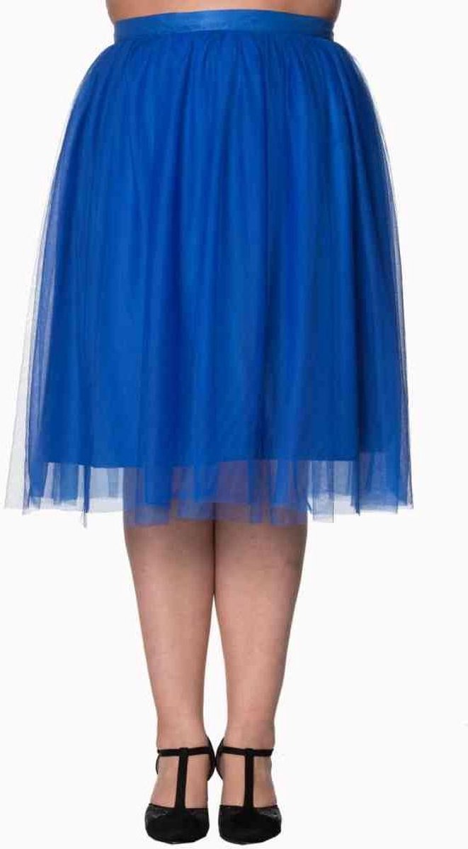 Dancing Days Rok -2XL- Freefall Tulle Blauw