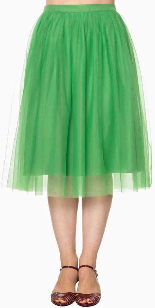 Dancing Days Rok -2XL- Freefall Tulle Groen