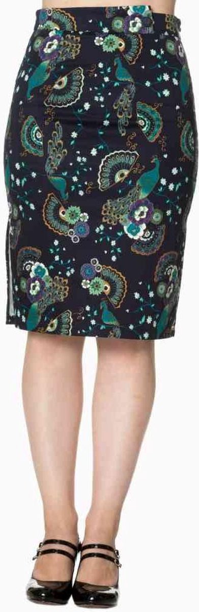 Dancing Days Rok -2XL- PROUD PEACOCK Blauw