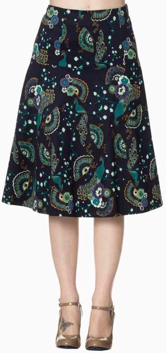 Dancing Days Rok -2XL- PROUD PEACOCK Blauw