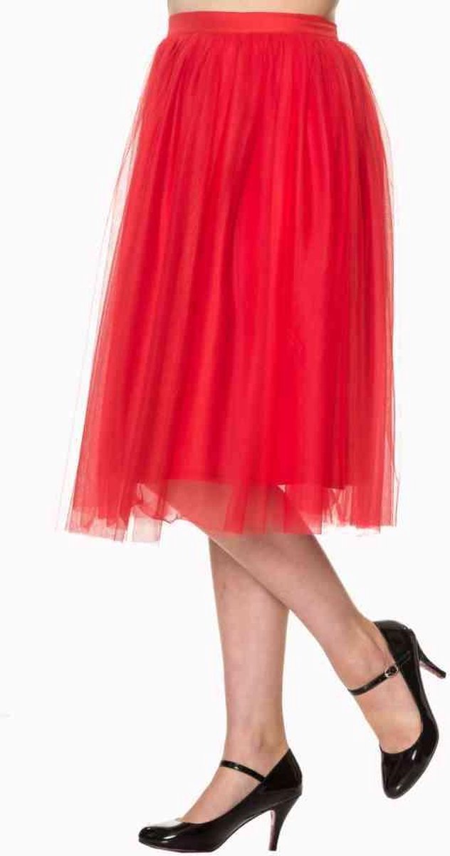 Dancing Days Rok -3XL- Freefall Tulle Rood