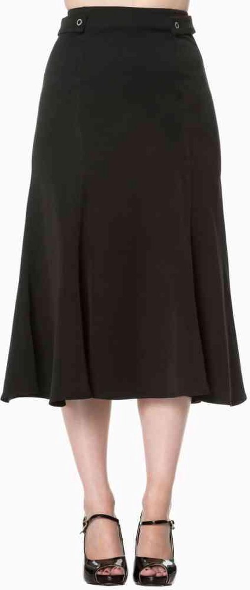 Dancing Days Rok -4XL- Elegance Personified Zwart