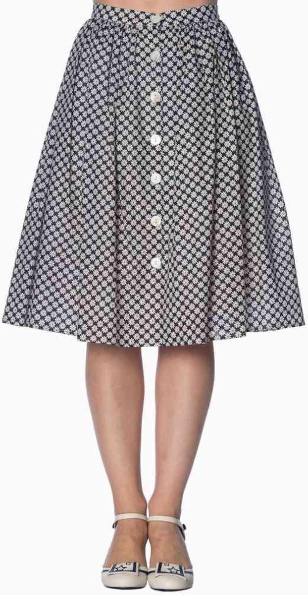 Dancing Days Rok -L- DITSY DAISY 50S Blauw