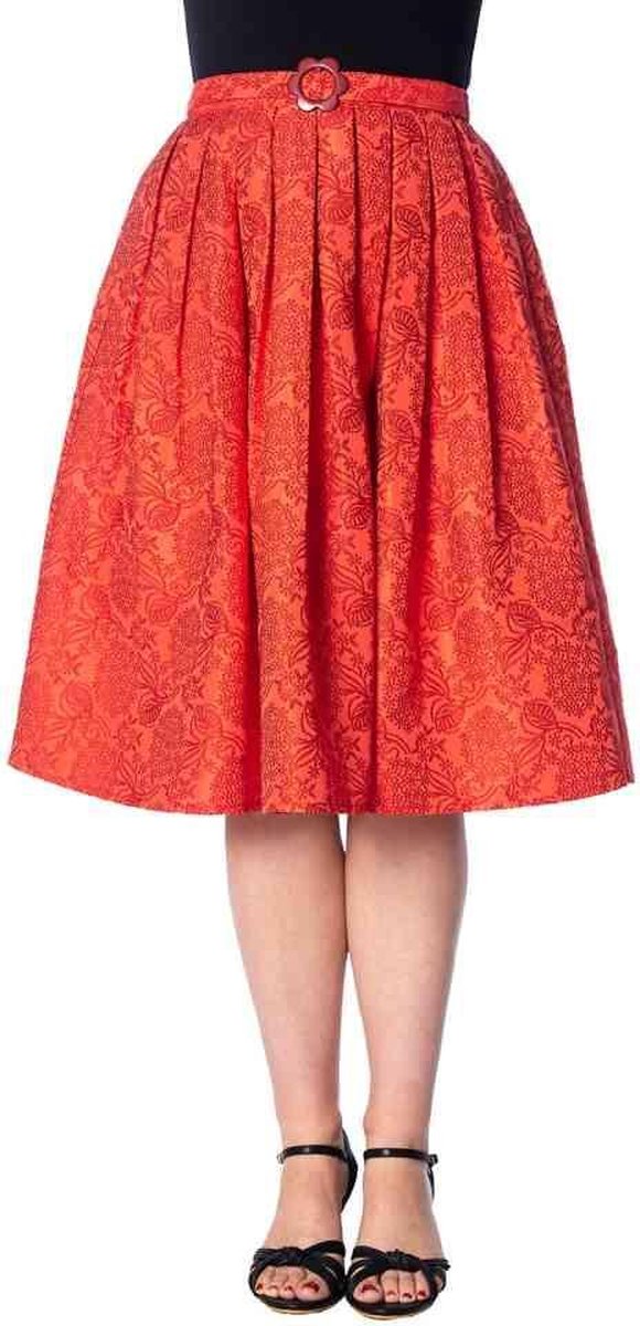 Dancing Days Rok -L- FLORIDA JACQUARD Rood