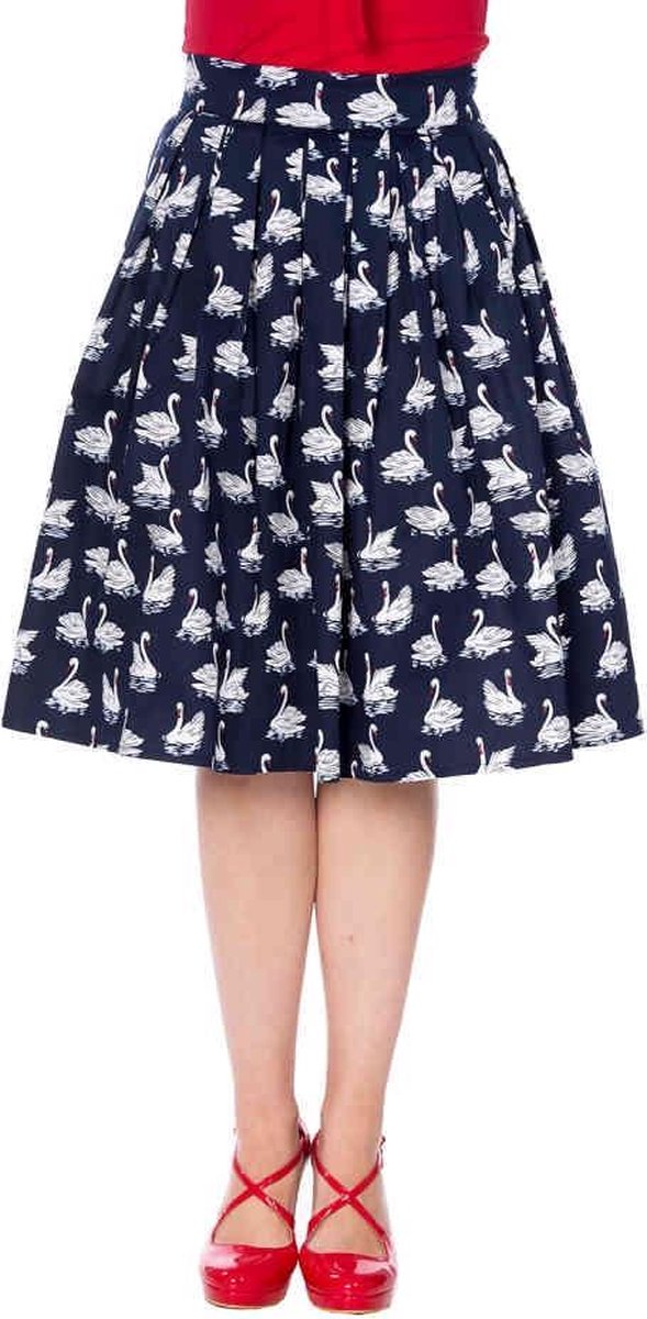 Dancing Days Rok -L- SUMMER SWAN Blauw