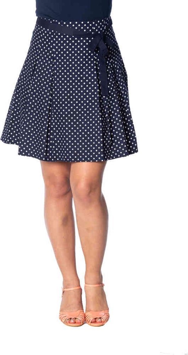 Dancing Days Rok -M- Dots and bow Blauw