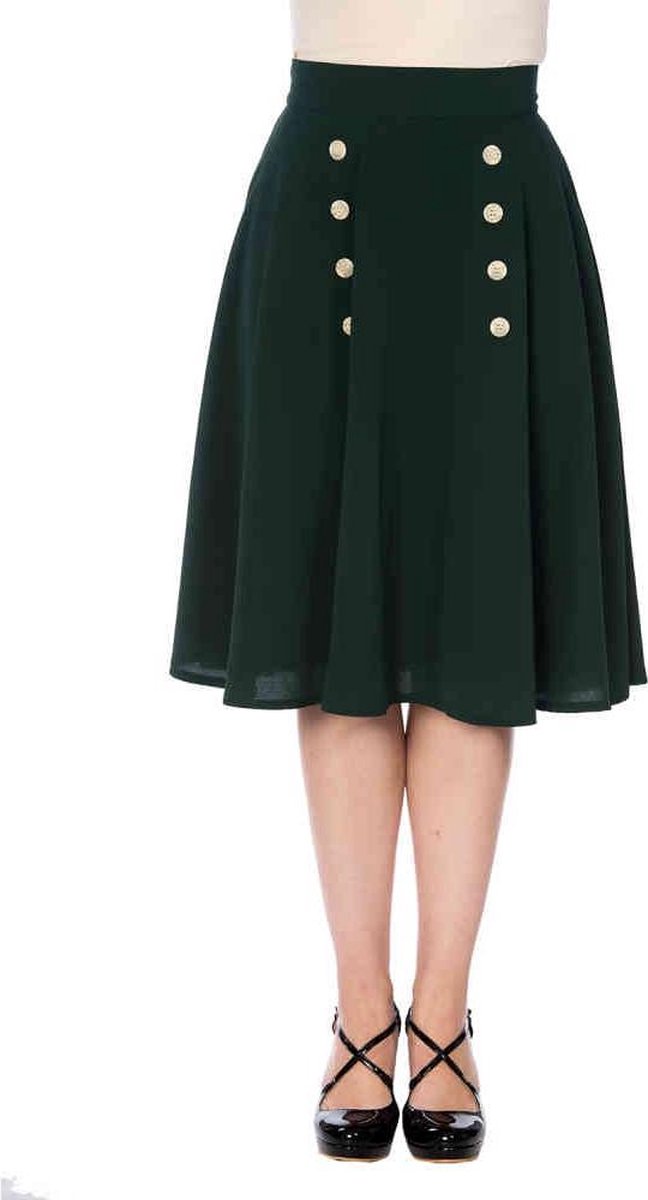 Dancing Days Rok -XL- CUTE AS A BUTTON Groen