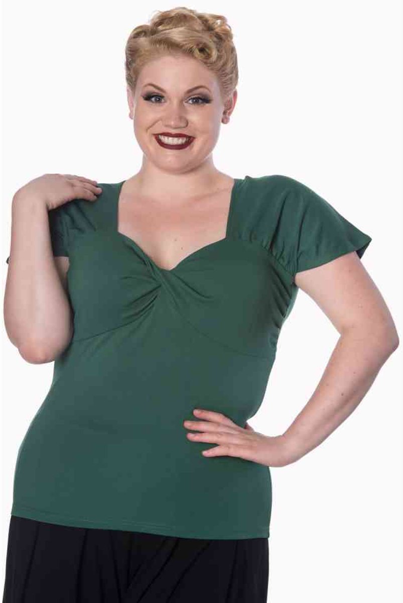 Dancing Days Top -2XL- SHE WHO DARES Groen