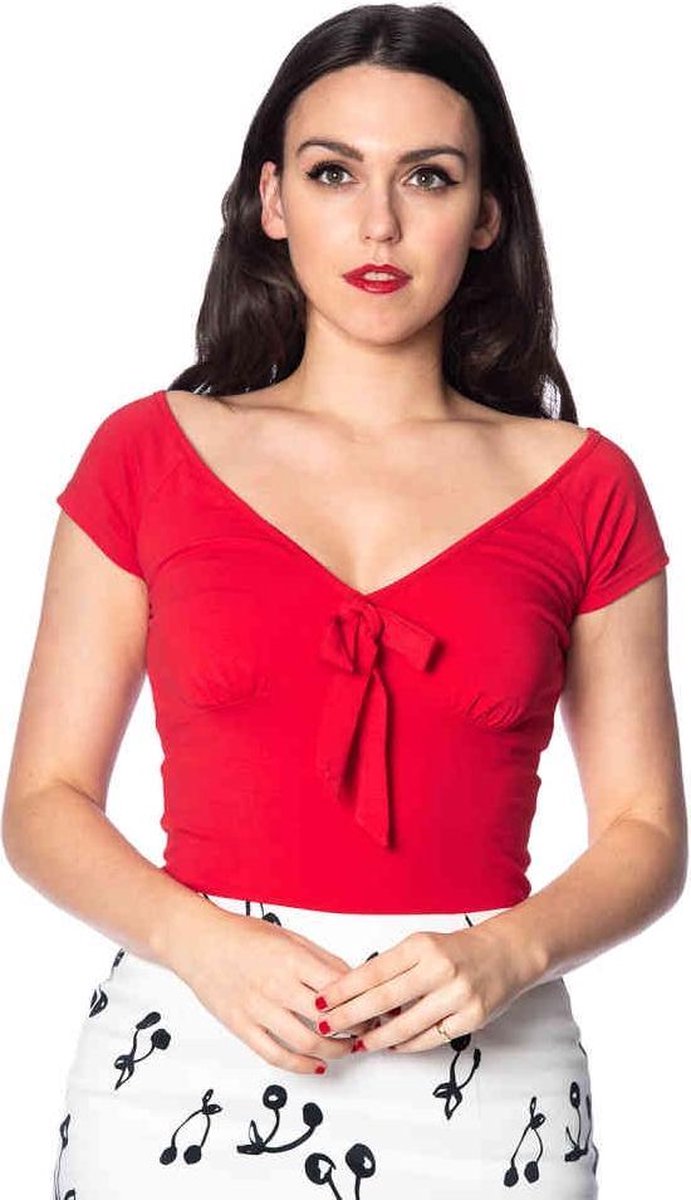 Dancing Days Top -XL- BOW WOW Rood