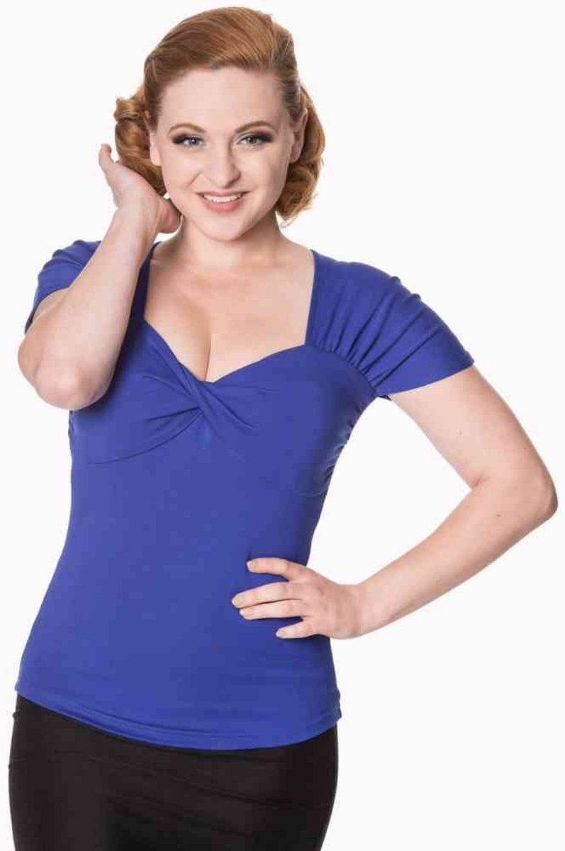 Dancing Days Top -XL- SHE WHO DARES Blauw