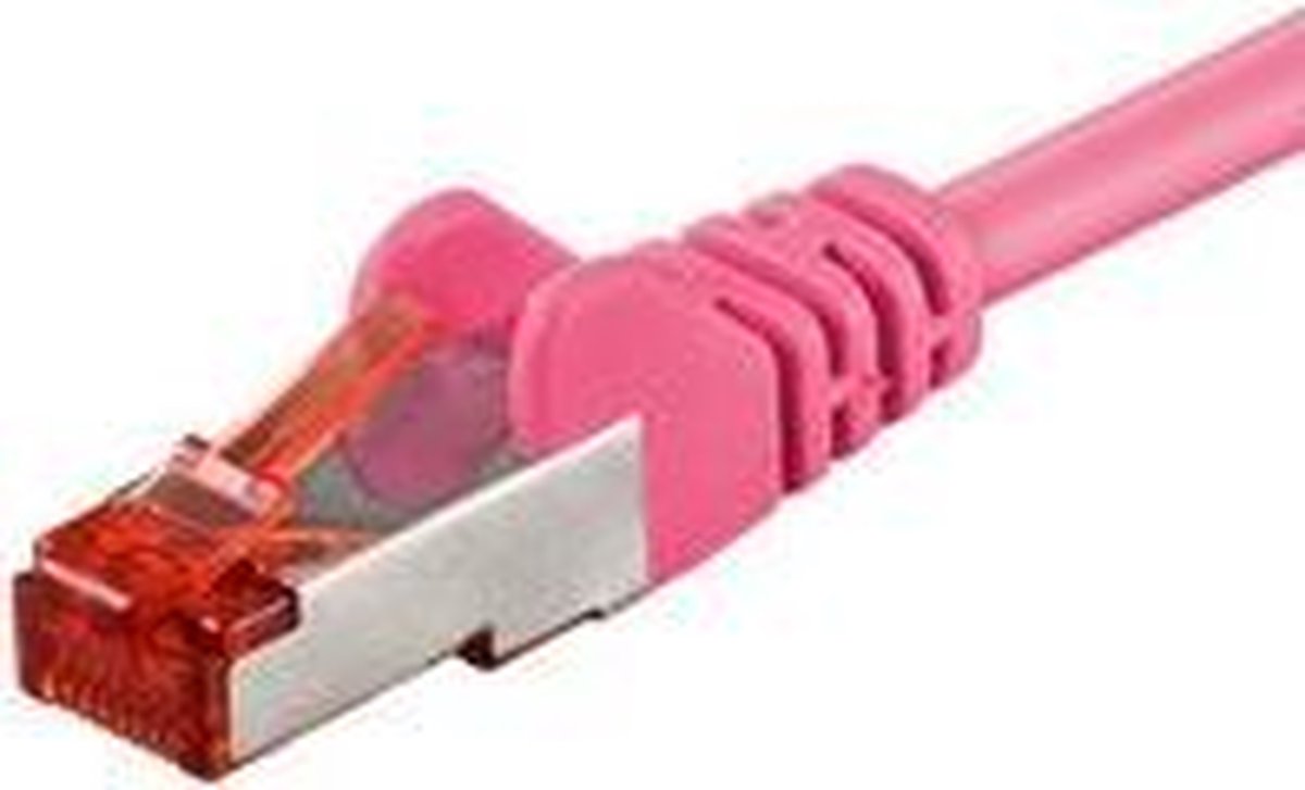 CAT6 SSTP/PIMF 15m roze