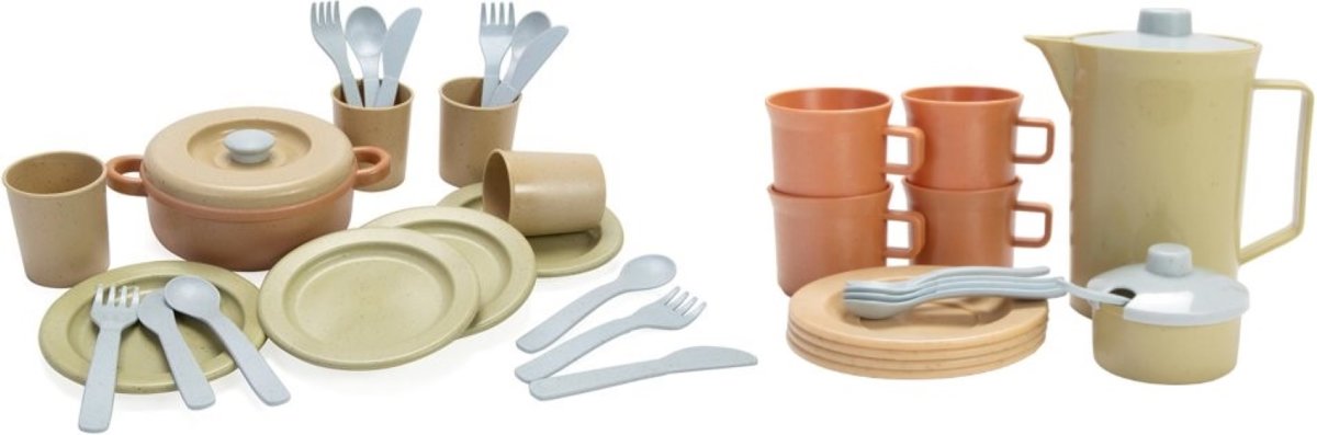 Dantoy - BIOplastic Servies Set (39-delig)