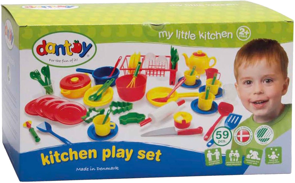   - Kitchen Play Set In Box (4256) /pretend Play /multi