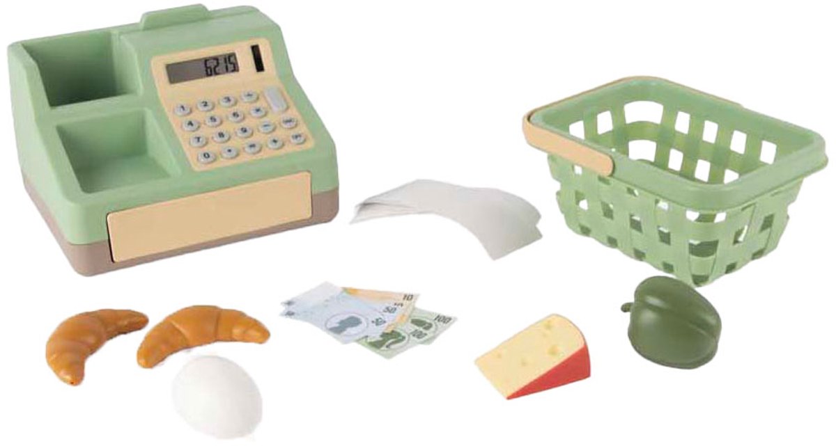  kassa speelgoed set - Green garden 8-delig cadeau.