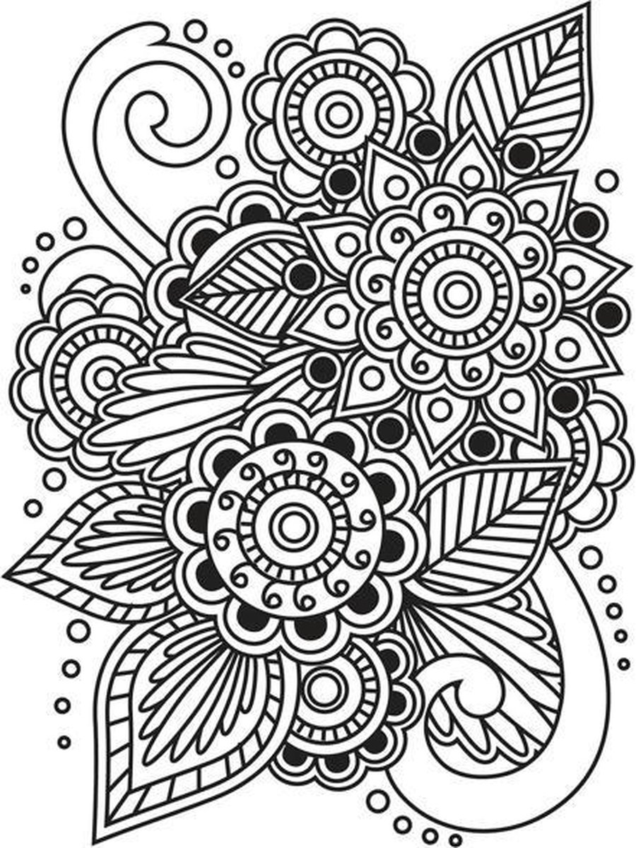 Darice • Embossing folder • Henna bloemen