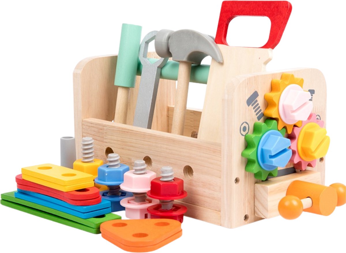   Kids - Kinder Gereedschapskist - Speelgoed Gereedschap - Gereedschapset Speelgoed