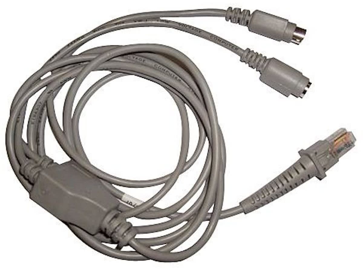 Datalogic CABLE-321 2m Grijs PS/2-kabel