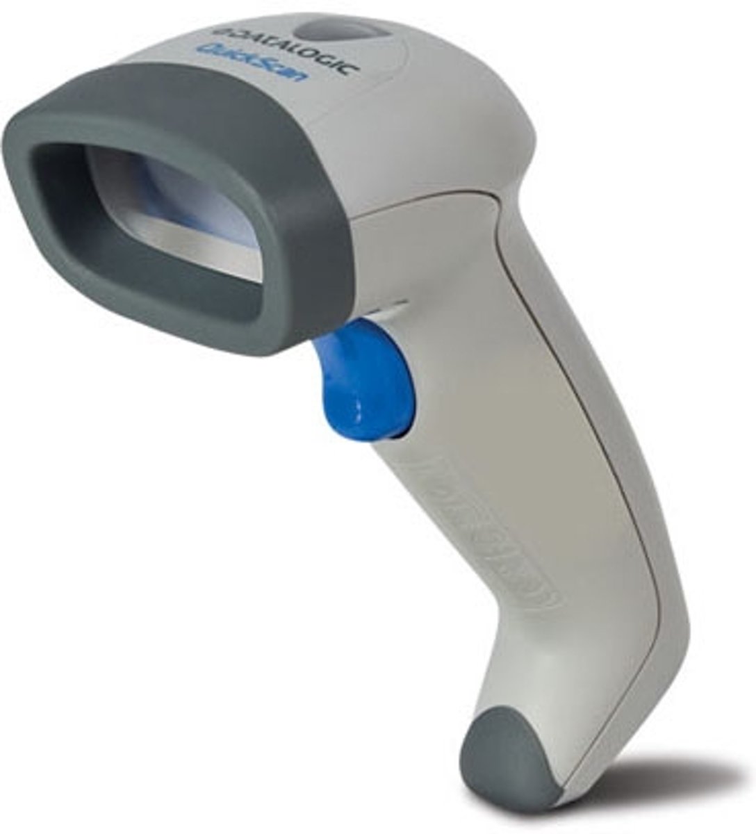 Datalogic barcode scanners QuickScan D2330 Laser reader (white) + KBW cable + stand