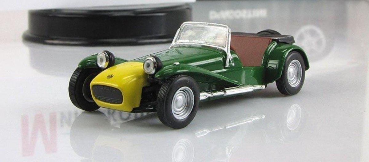 Lotus seven De Agostini 1:43 verzamelauto - Schaalmodel - Model auto - Miniatuurauto - Miniatuurautos