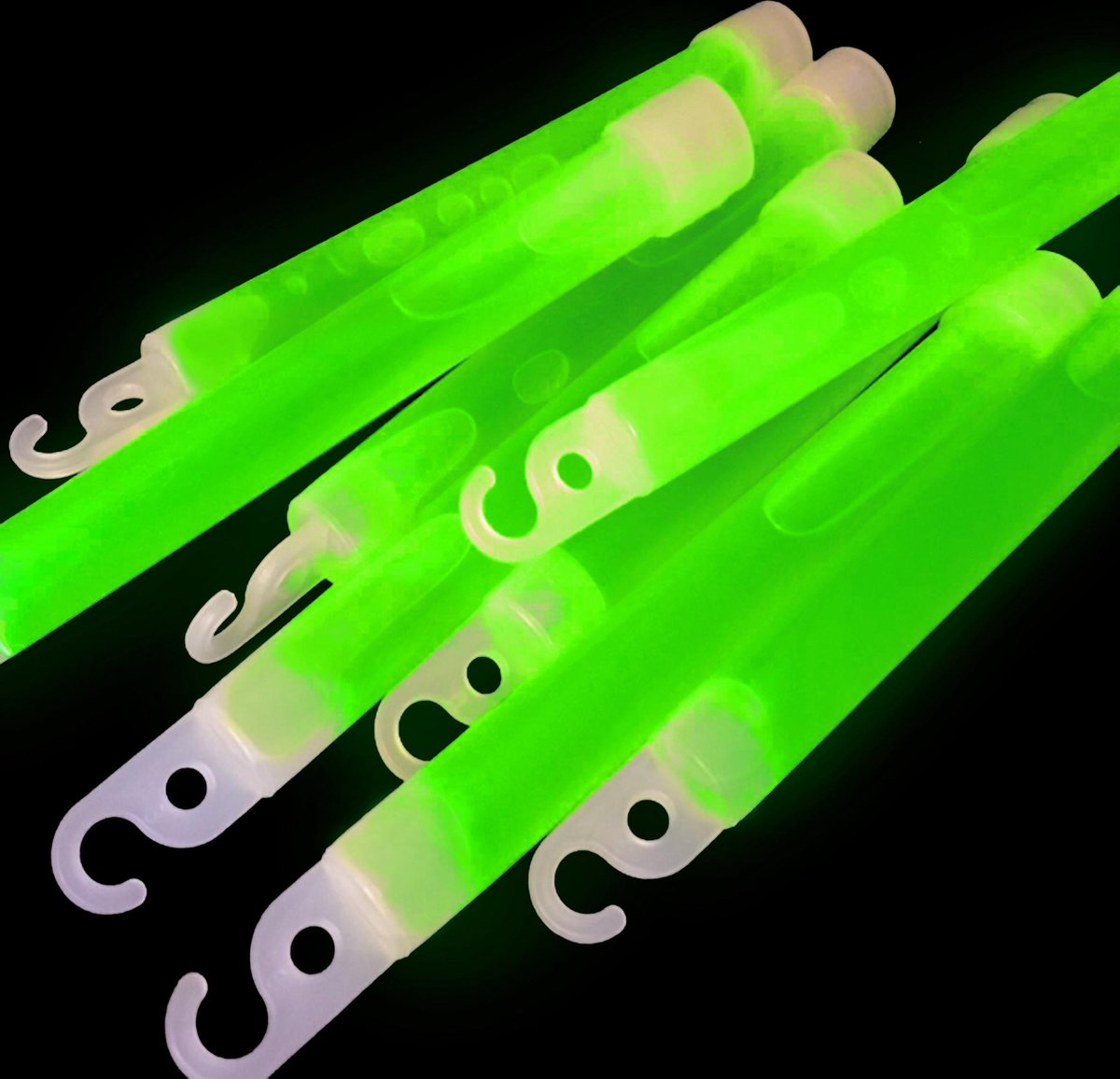 Groene glow sticks 24 stuks - 15 cm breaklights