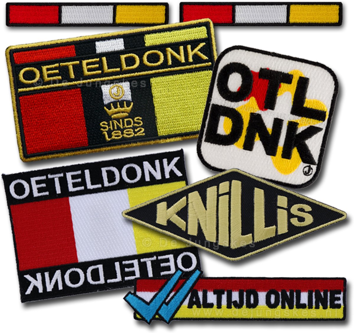 Oeteldonk emblemen voordeelpakket OTLDNK Online