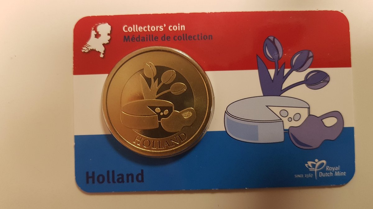 Collectors coincard Holland producten oplage 2500 stuks