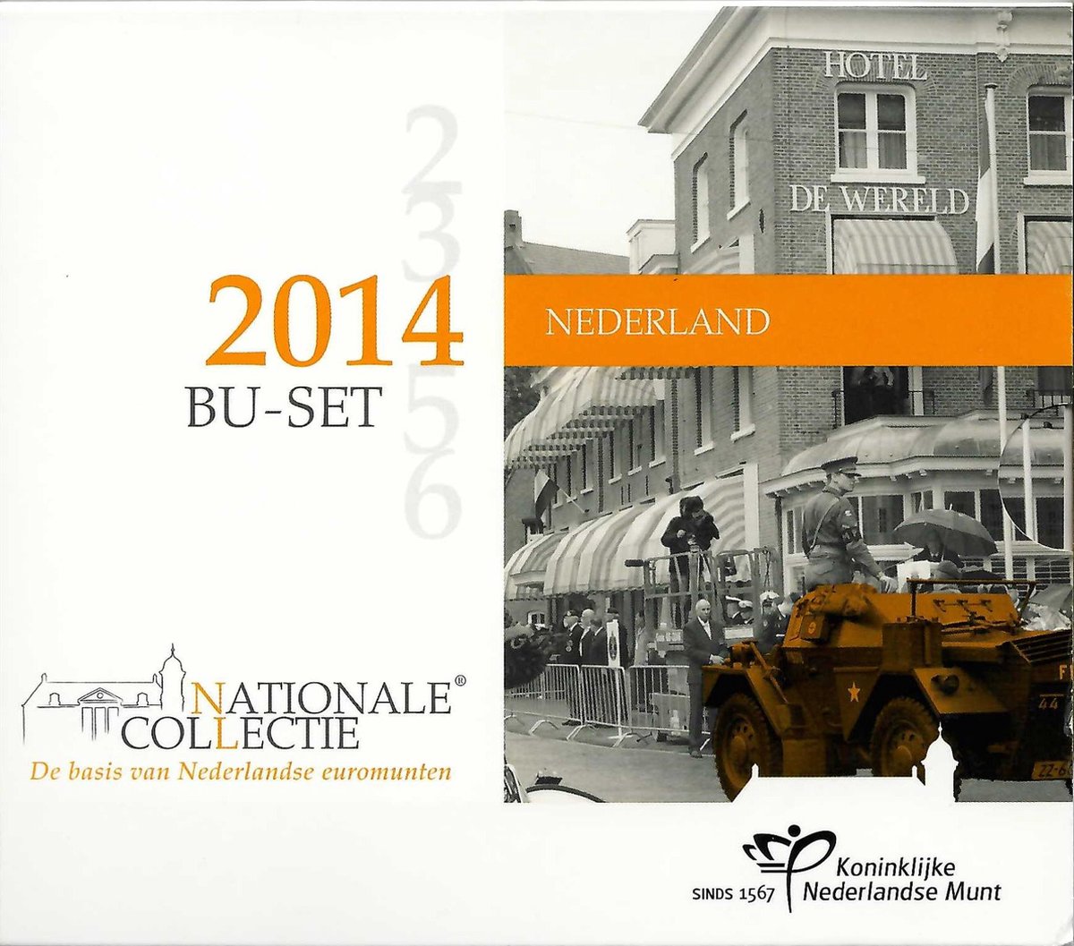 Nationale Collectie Deel 3: Muntset Nederland 2014 - Cultureel Erfgoed in Nederland