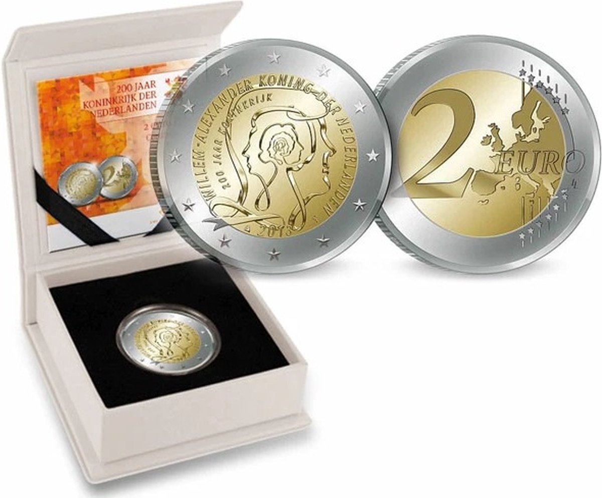 Nederland 2 Euro 2013 Proof: 200 jaar Koninkrijk der Nederlanden