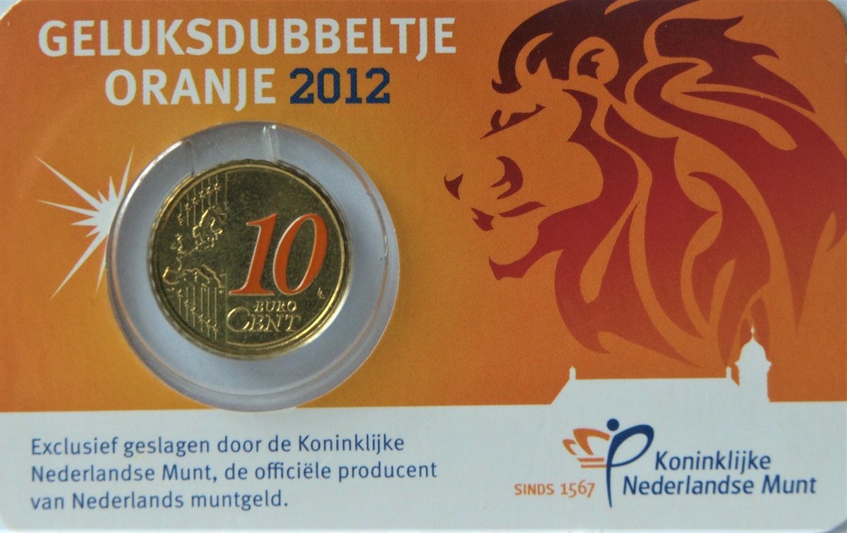 Oranje Geluksdubbeltje 2012