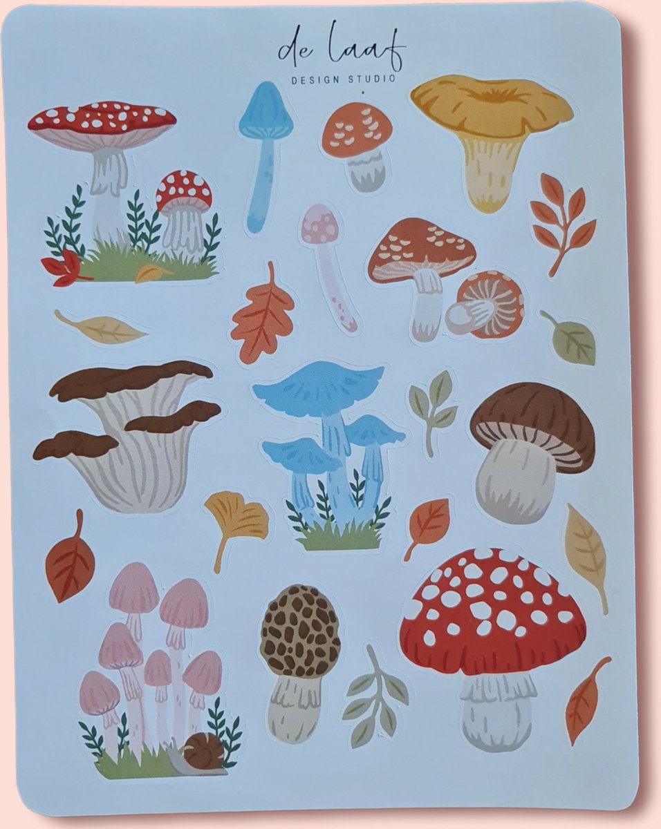 117 Herfst stickers bullet journal - planner - agenda - kaarten - stickervel