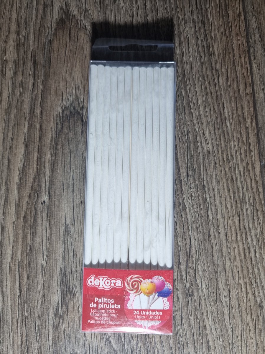 24 LOLLIPOP STICKS 150X4MM