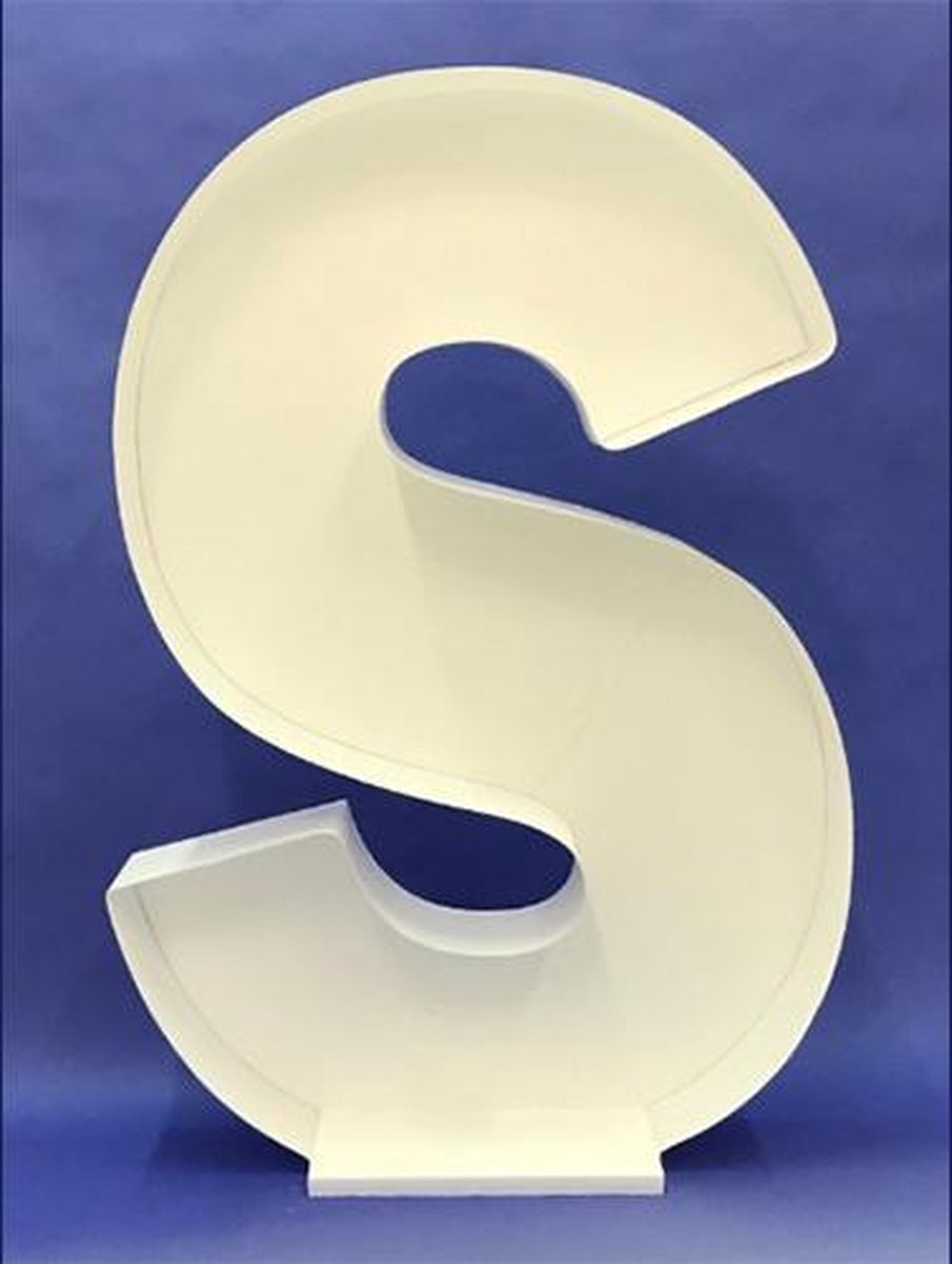 Ballon Mozaiek frame Letter S (100cm)