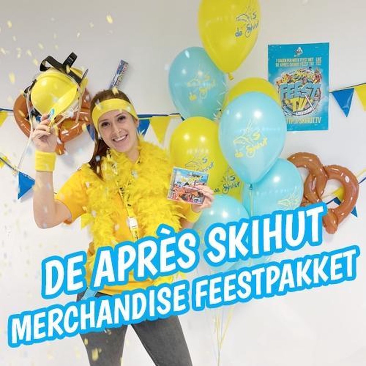 De Après Skihut Merchandise Feestpakket