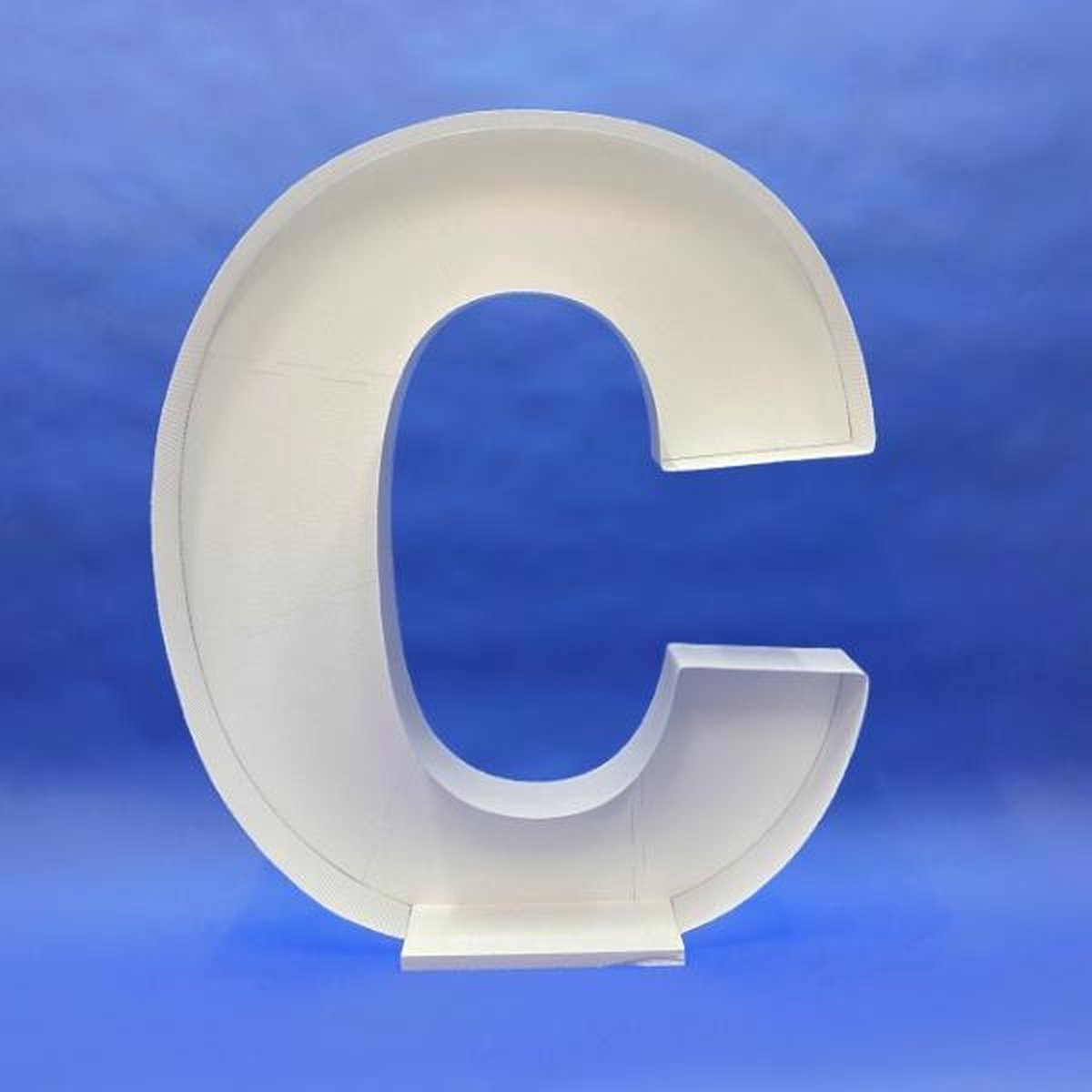 Mozaiek frame Letter C (100 x 86 cm)