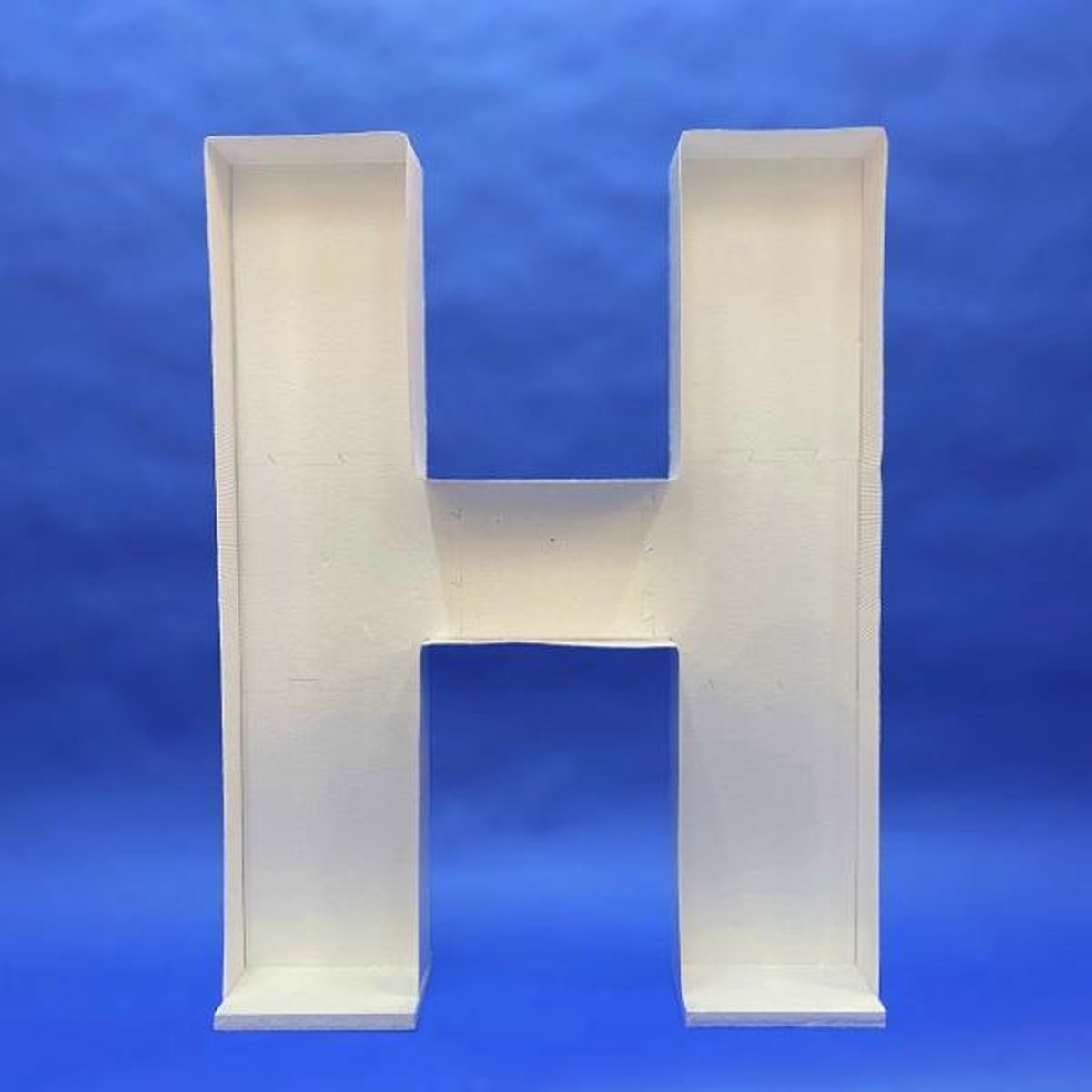 Mozaiek frame Letter H (100 x 77 cm)