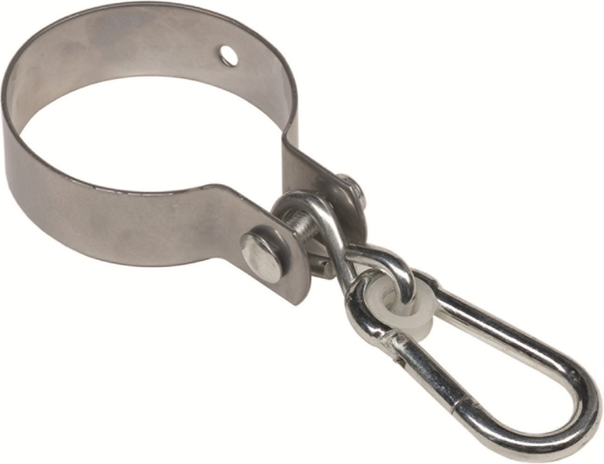   rond met karabijnhaak 120mm