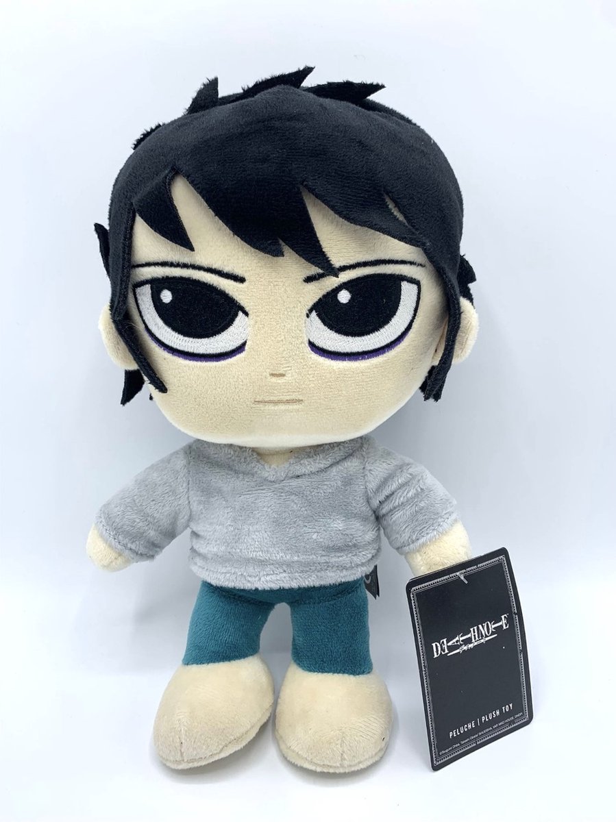 Death Note - L knuffel - 27 cm - Pluche